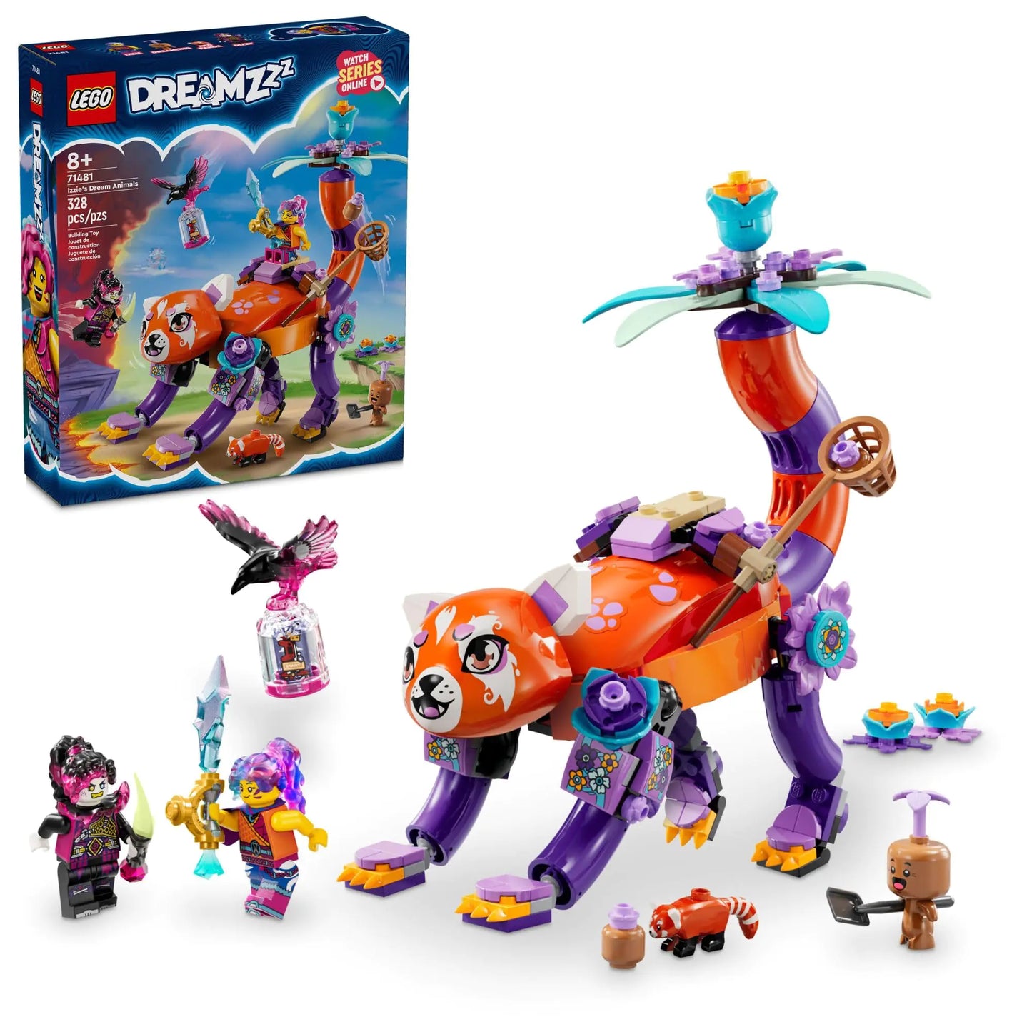 LEGO Dreamzzz Izzie’s Dream Animals Toys - Building Toys Set for Kids Girls & Boys Ages 8+ - Gift for Christmas - 71481