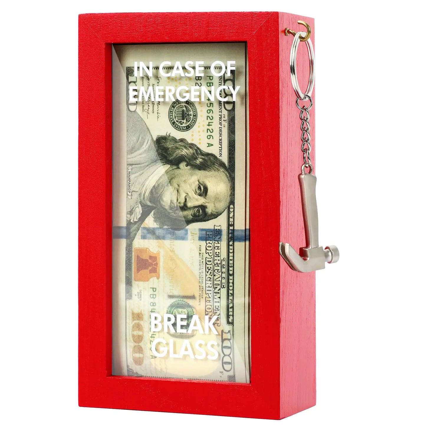 JULEASEL Fun Emergency Box w/Hammer Funny Gifts for Women Men Fill-Your-Own Gift Idea Box Personalized Small Gifts for Friends Coworkers Unique Gifts for Birthday Valentines Day Mothers Day valentines