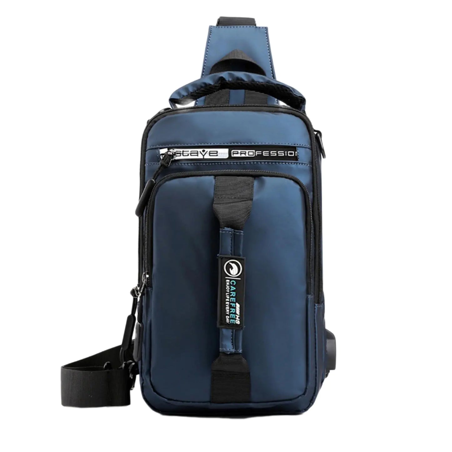 Generic Daily Deals of The Day Today Only Sling Bag for Men Women Shoulder Backpack Chest Bags Hiking Daypacks Blue, ships from the US