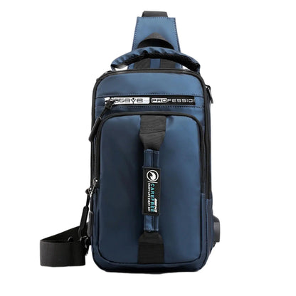 Generic Daily Deals of The Day Today Only Sling Bag for Men Women Shoulder Backpack Chest Bags Hiking Daypacks Blue, ships from the US