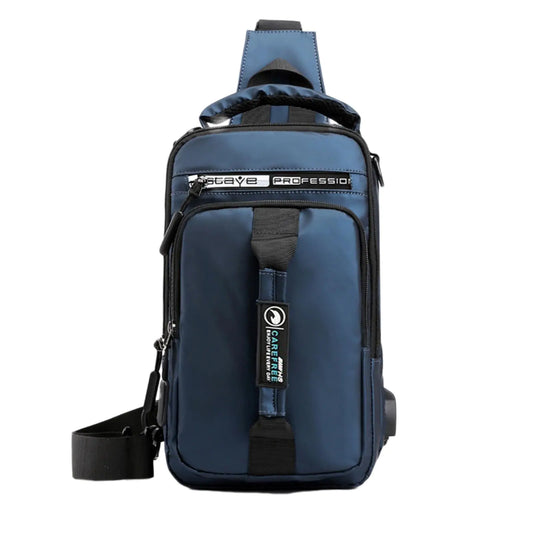 Generic Daily Deals of The Day Today Only Sling Bag for Men Women Shoulder Backpack Chest Bags Hiking Daypacks Blue, ships from the US