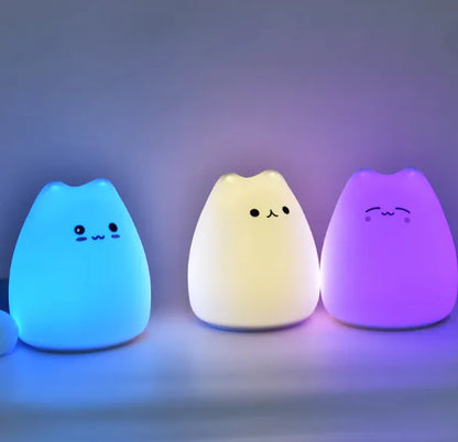 Cartoon Color-Changing Night Light