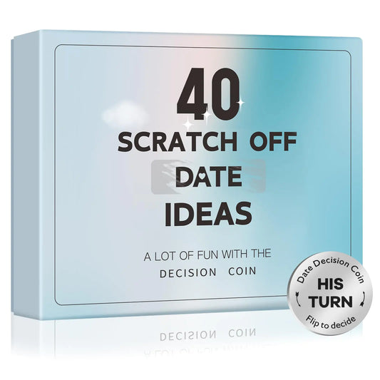 Valentines Day Gifts for Her Him 40 Scratch Off Date Ideas Gifts for Boyfriend Girlfriend Anniversary Birthday Engagement Couple Gifts Christmas Stocking Stuffers for Adults Men Women Husband Wife valentines