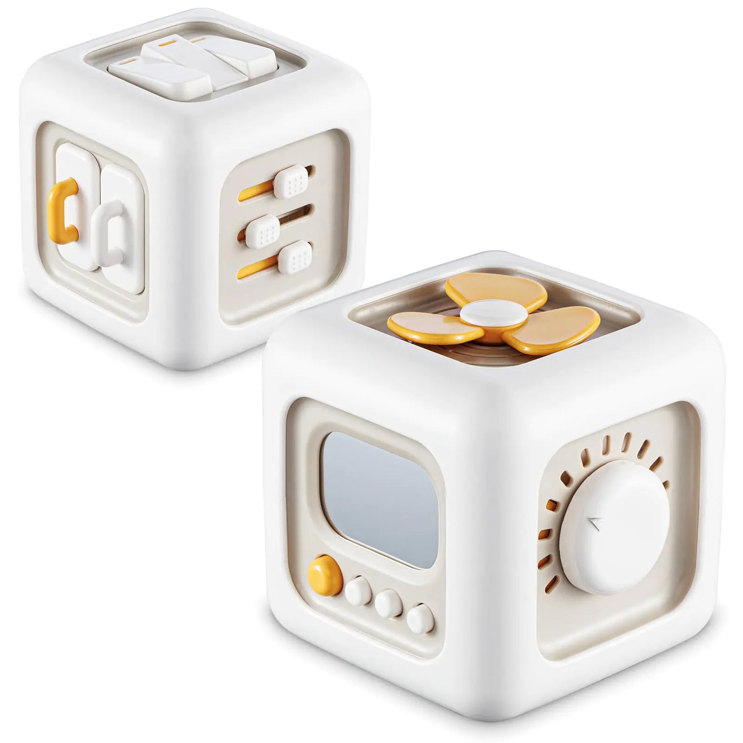 SOCBTNSO Busy Cube Toys for 1 Year Old Boy Montessori Toys for 1+ Year Old Travel Sensory Toys for Toddlers 1-3 Learning Fine Motor Skills| 1st Birthday Gifts Boy 12 Months +